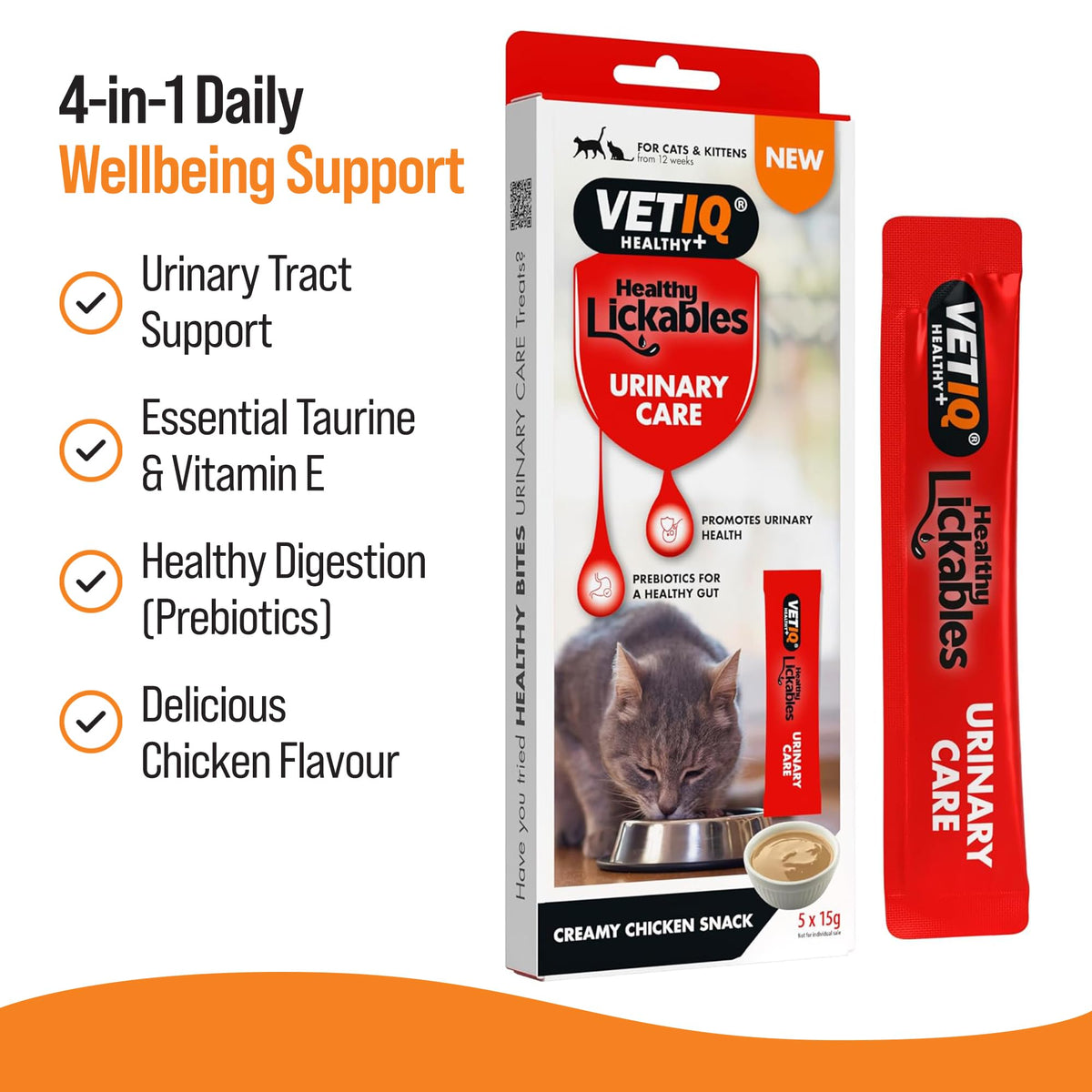 VETIQ Healthy Bites Cat Variety Treats for Cats & Kittens (84 Servings)