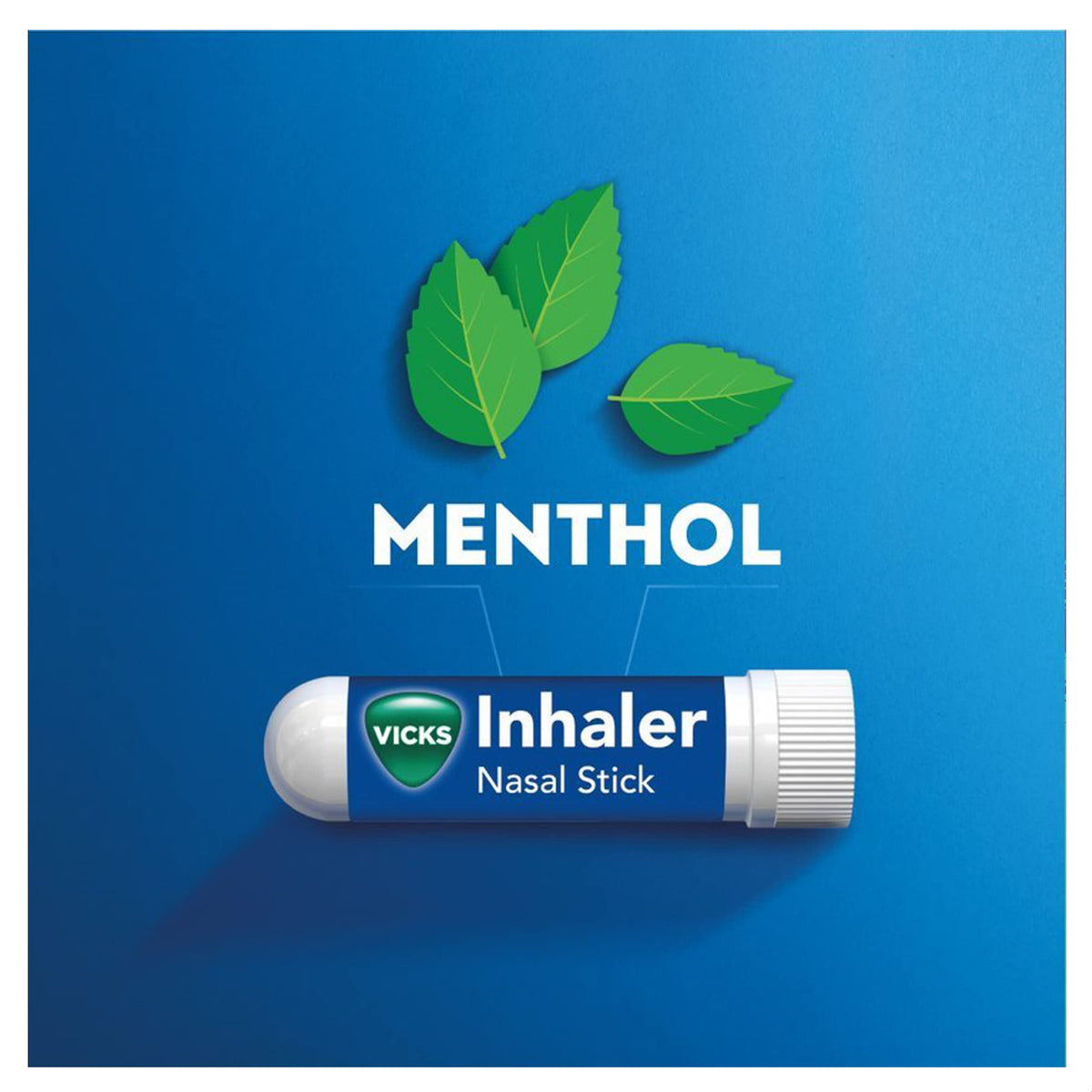 Vicks Inhaler Fast Acting decongestant for Blocked Nose Relief Stick