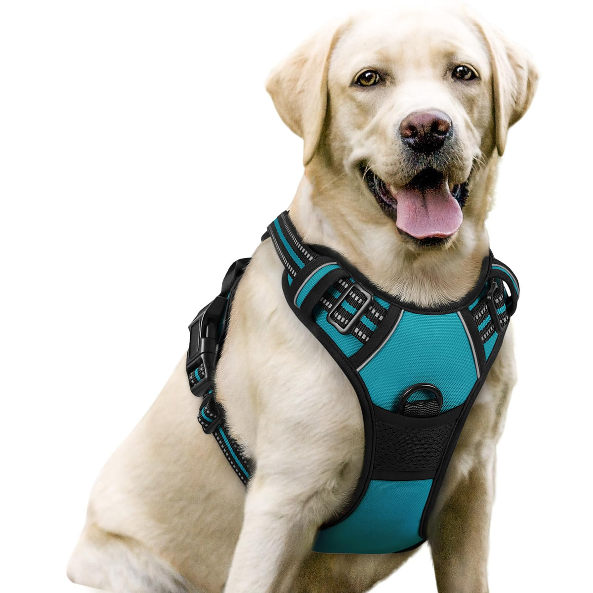 rabbitgoo Dog Harness Large Dog, No Pull Vest with Front Clip & Handle