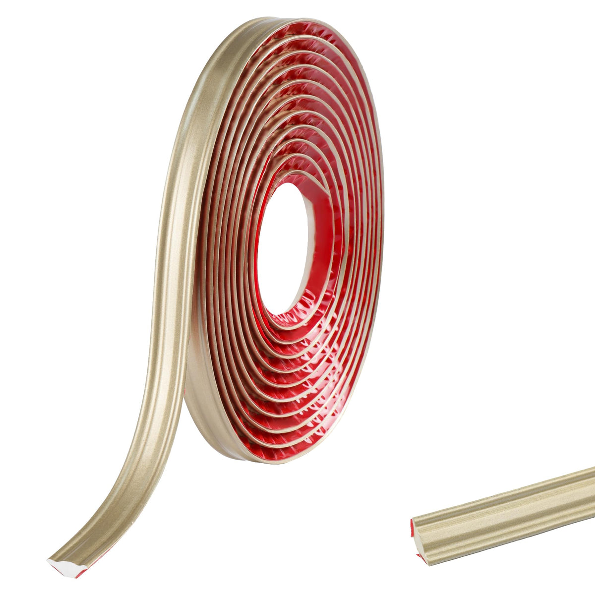 Zayejod PVC Quadrant Trim Flexible Laminate Beading Self Adhesive White