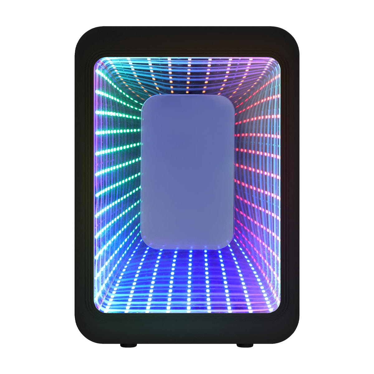 4 Liter Mini Fridge with RGB LED Mirror, AC/DC Skincare Fridge