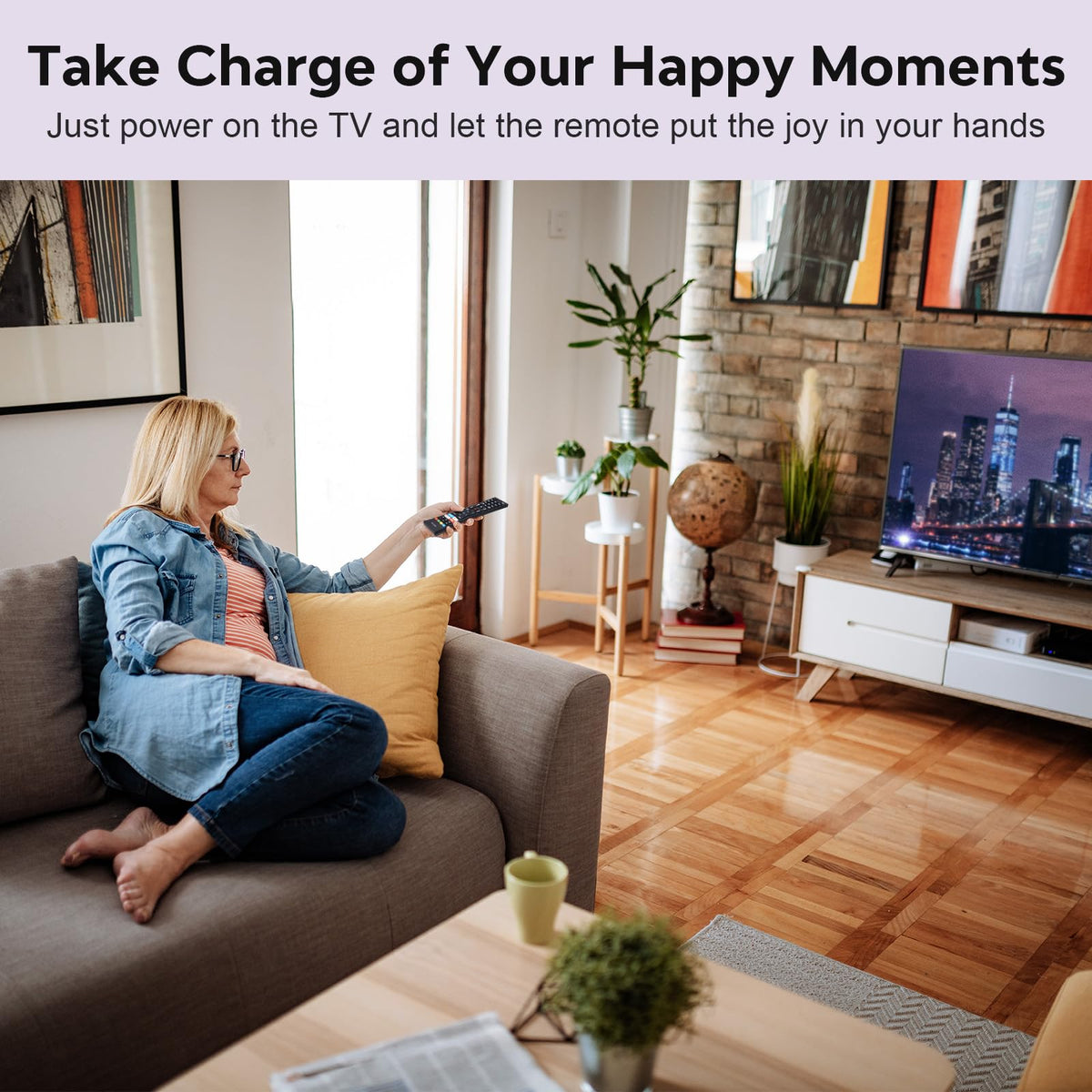 Universal-for-Samsung-Smart-TV-Remote, for Samsung Curved Qled Frame 4K TV
