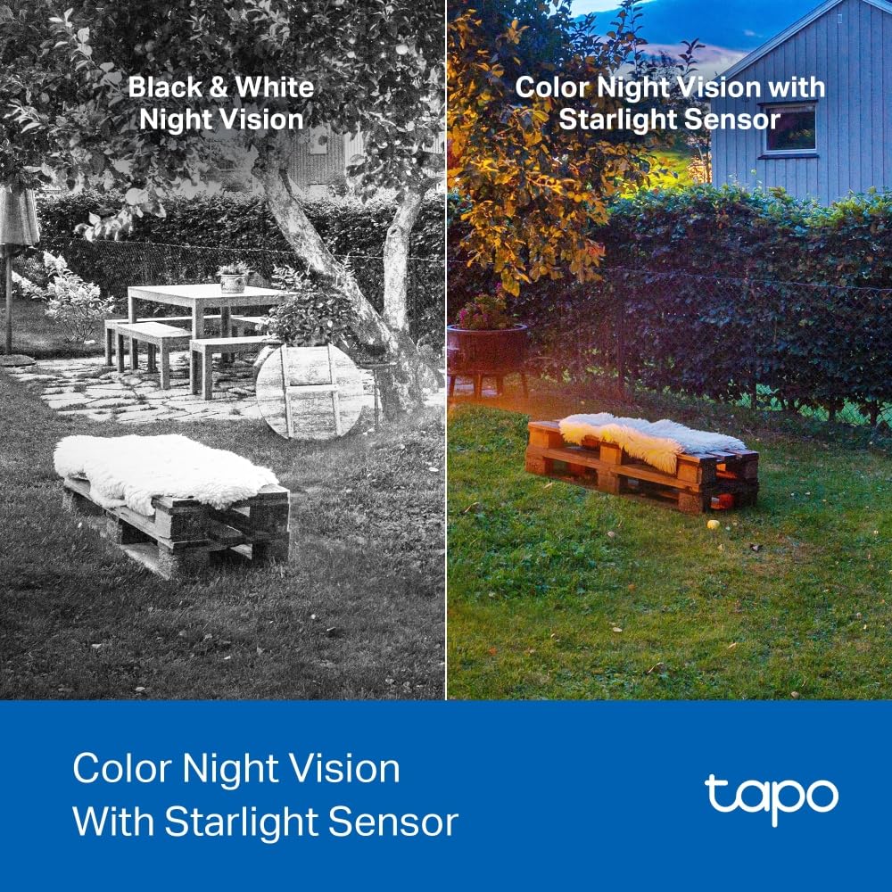 Tapo TC82 2K Battery Outdoor Security Camera Wireless