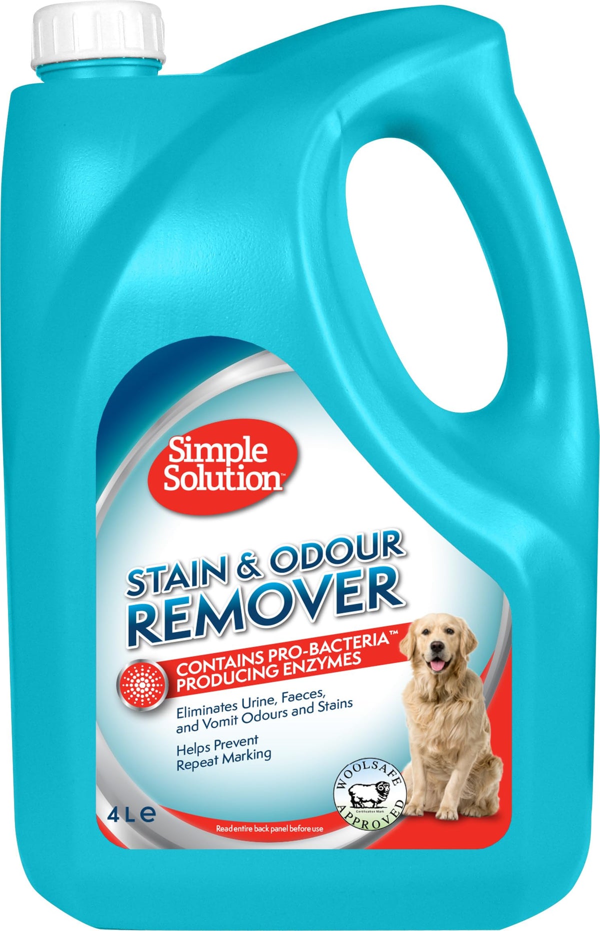 Simple Solution Pet Stain and Odour Remover for Cats 4 litre