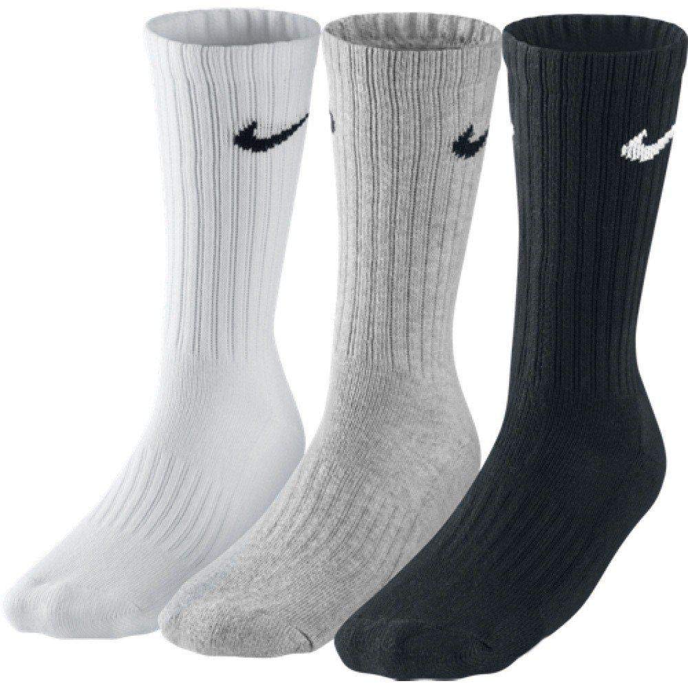 NIKE Unisex U Nk Everyday Csh Crw 3pr 132 Socks