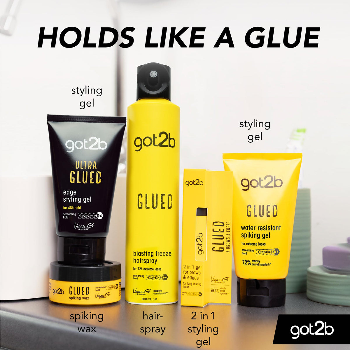 got2b Glued Blasting Freeze Hairspray, 300ml