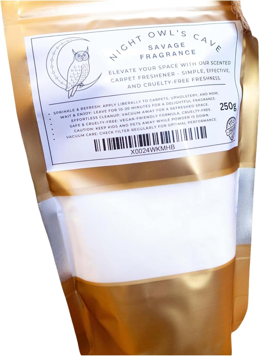 Handmade Highly Scented Carpet Freshener - 250g | Choose from Nine Irresistible Scents! | Vegan & Cruelty-Free | Expertly Crafted in the UK Long-Lasting Handmade (Alien)