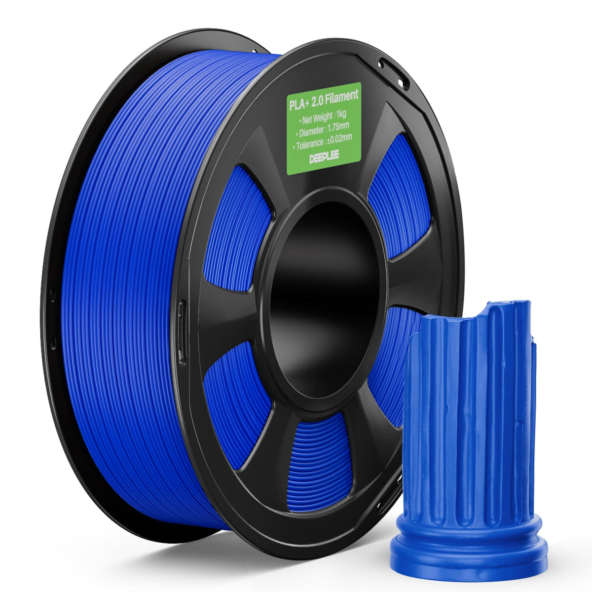 DEEPLEE PLA Plus 1.75mm Filament Beige/Brown 2KG Bundle