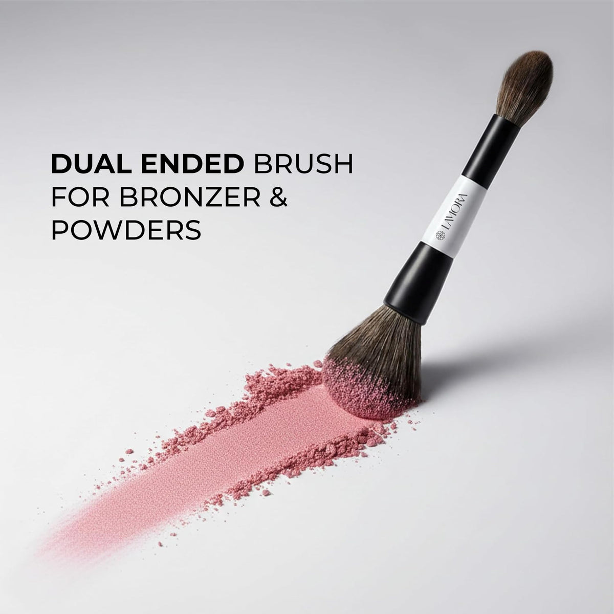 Make Up Brush Foundation Kabuki Flat Top, Perfect For Blending Liquid Cream