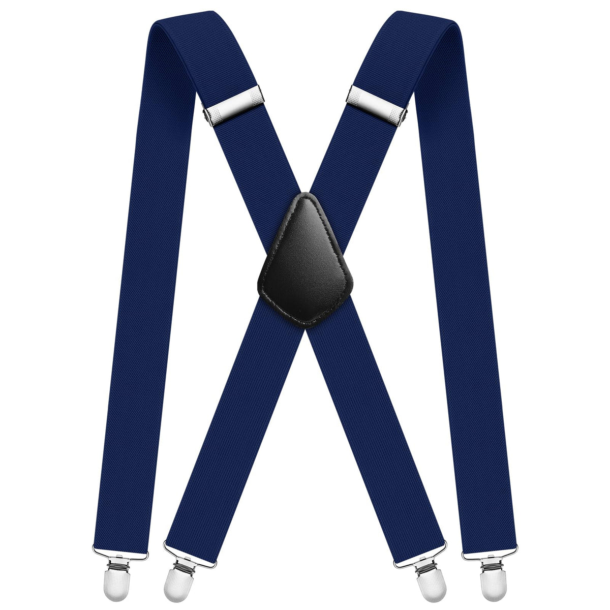 Aomig Mens Braces, Mens Suspenders with Strong Metal Clips, 3.5cm Wide Heavy Duty Suspenders for Men Women Business Wedding Casual
