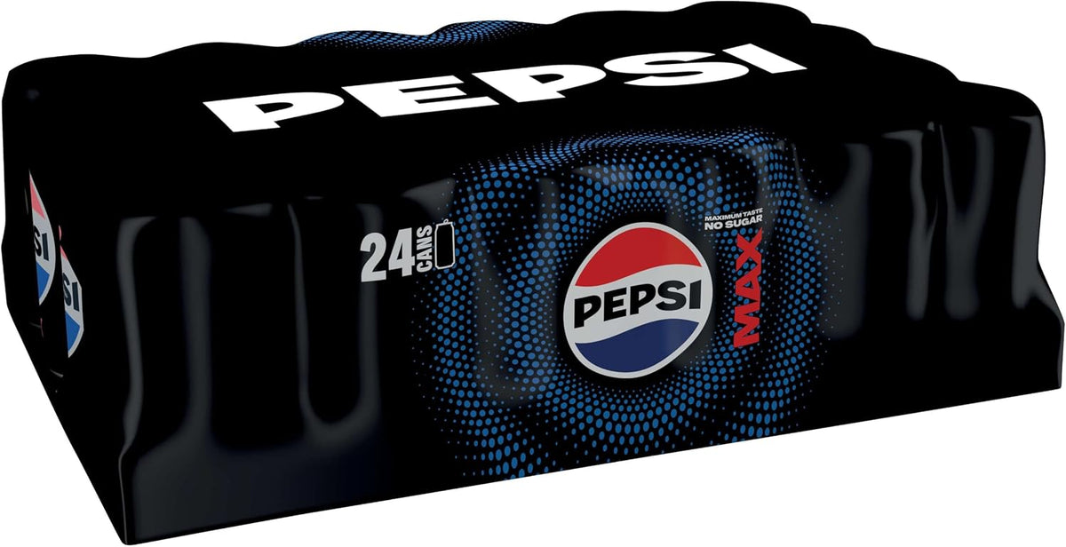Pepsi Max Cola | 330ml Can | 24 Pack