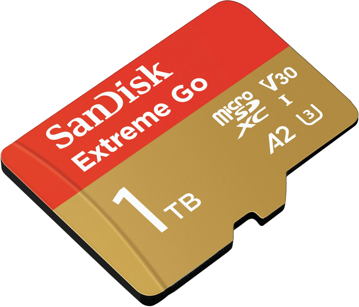 SANDISK Extreme microSD Card + Adapter 128GB, Up to 190MB/s Read Speeds