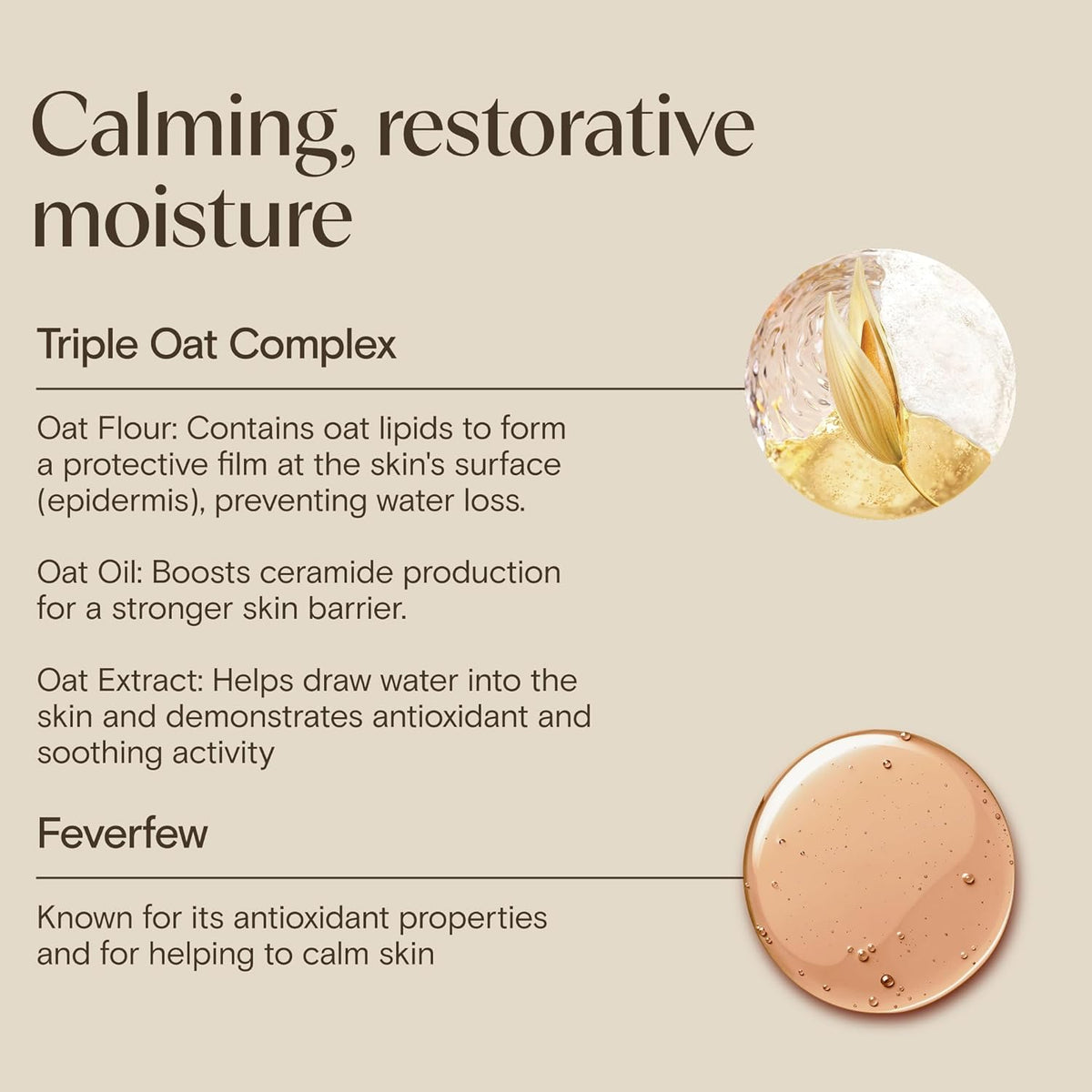 AVEENO Face CALM+RESTORE Triple Oat Serum for Sensitive Skin (1 x 30ml)