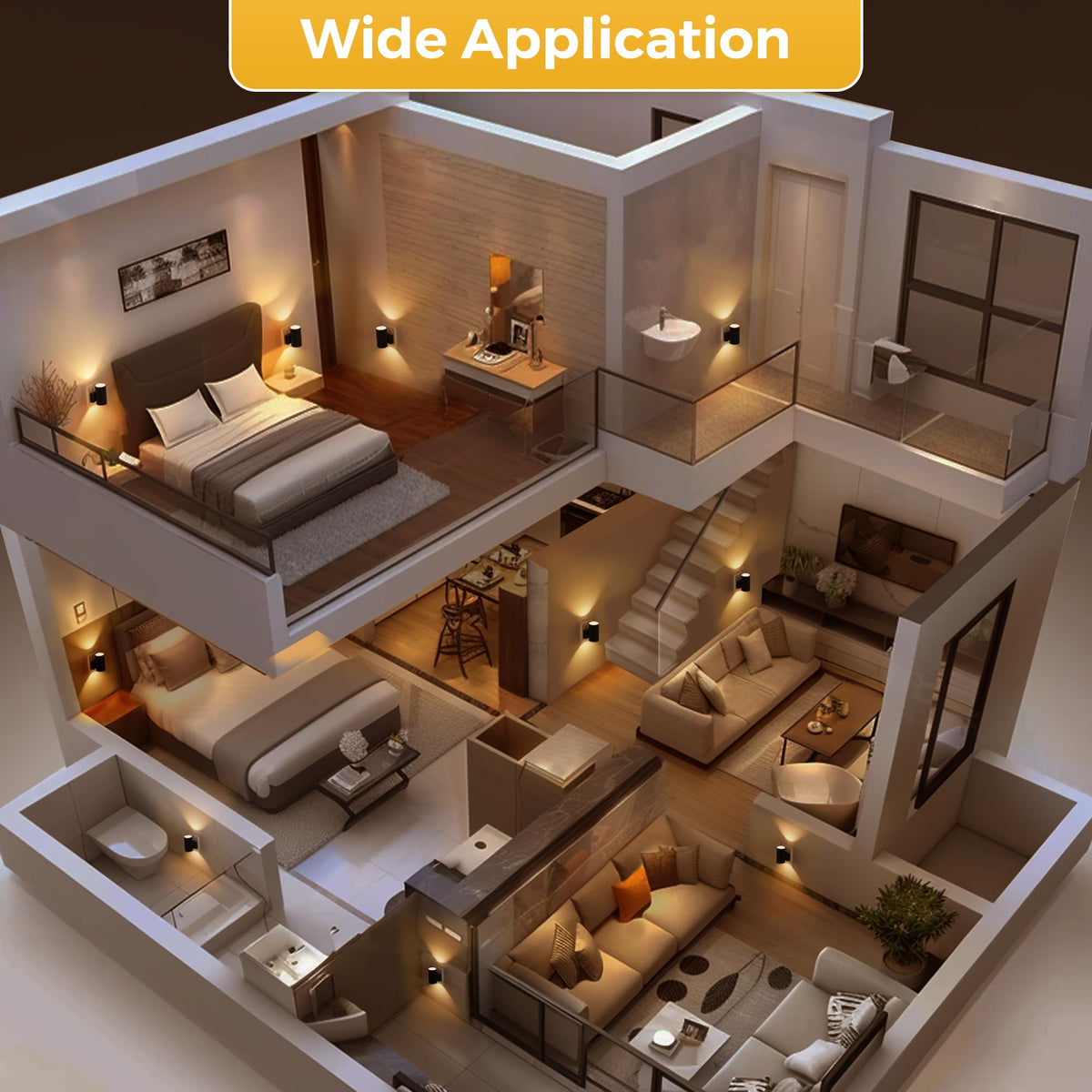LOHAS-LED Plug in Night Light,Dimmable Nightlight 100LM,Dusk to Dawn Sensor