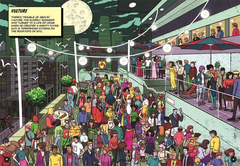 Where's Spidey?: A Marvel Spider-Man Search & Find Book