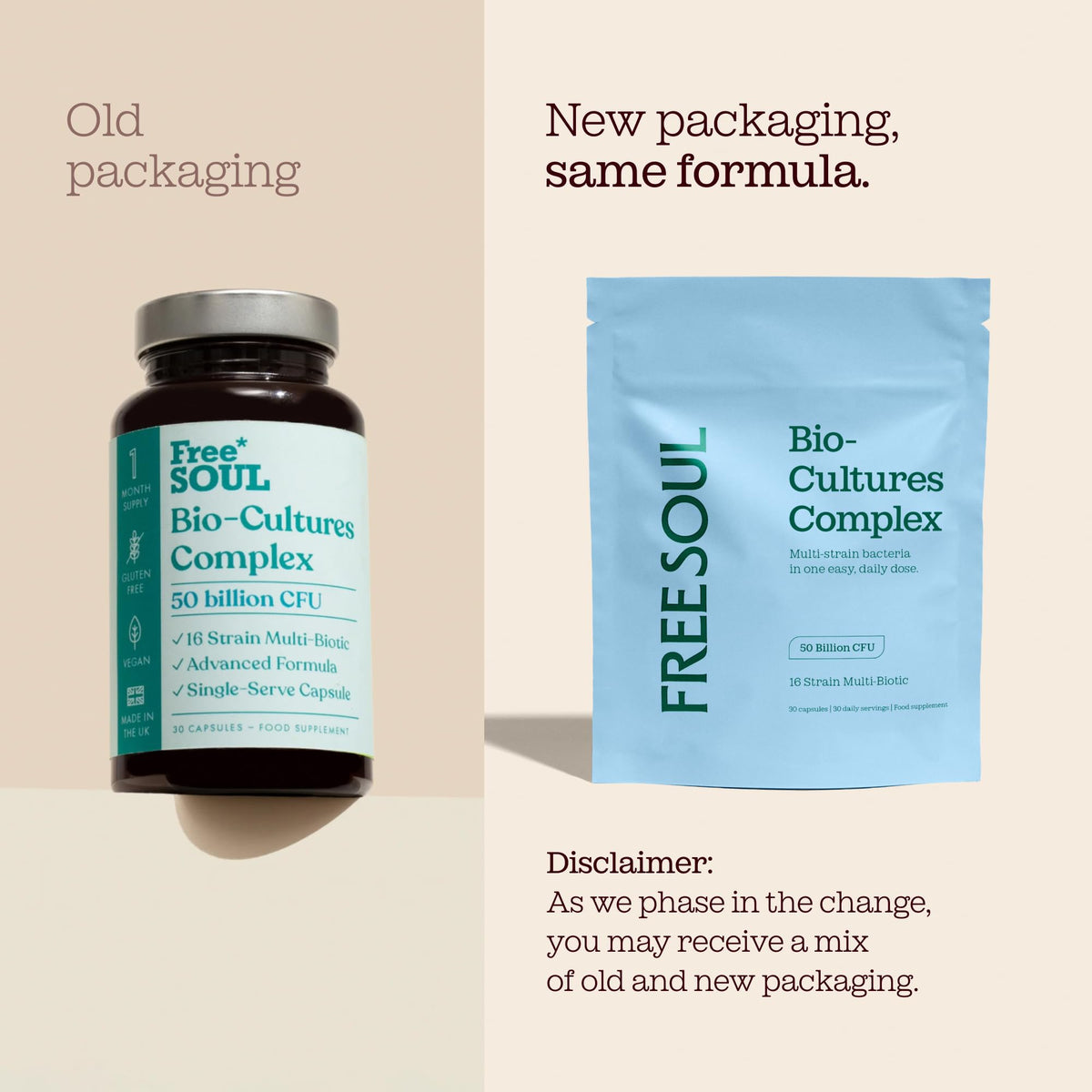 Free Soul Intimate Flora Bio Cultures for Women