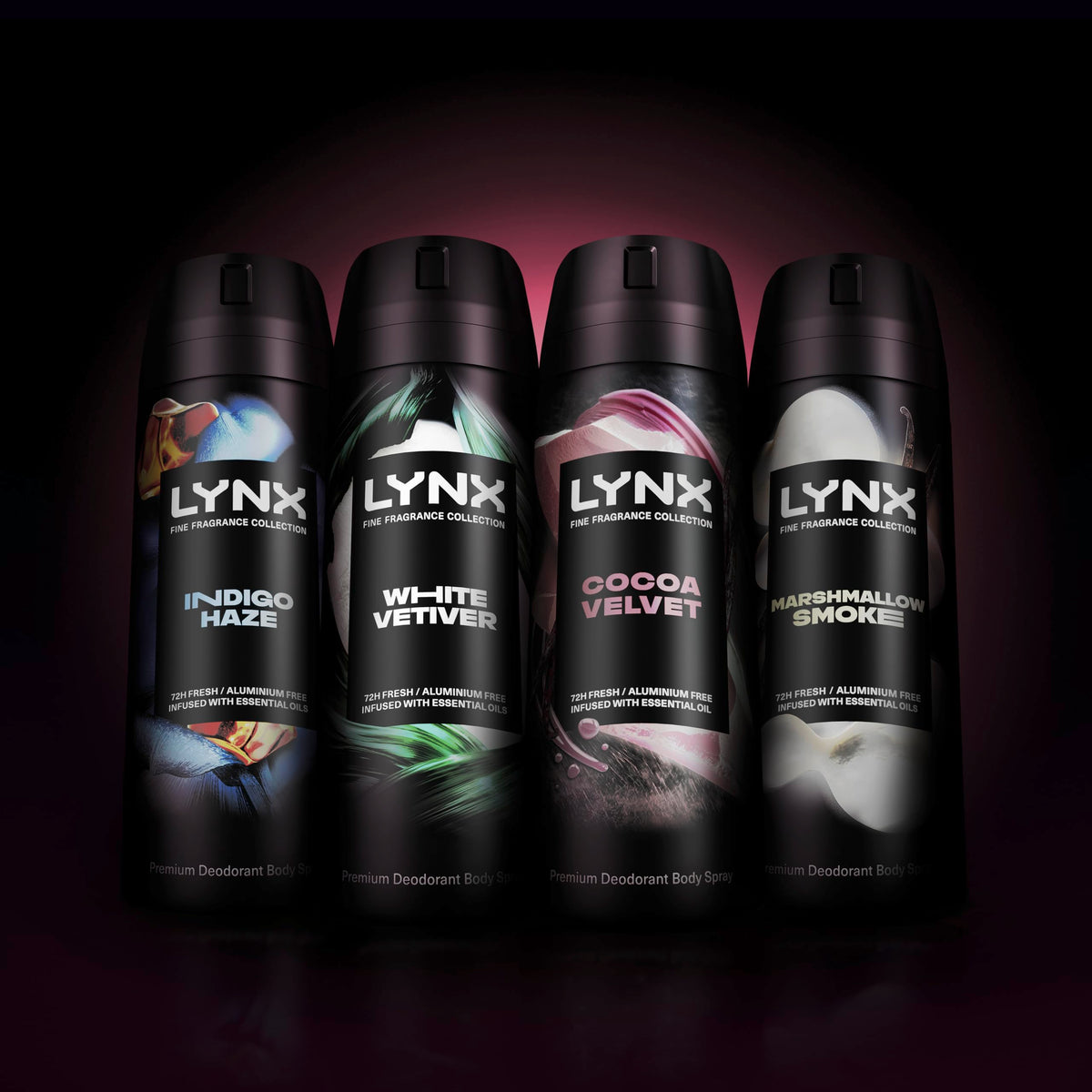 Lynx Fine Fragrance Collection Marshmallow Smoke Premium Body Spray 150 ml