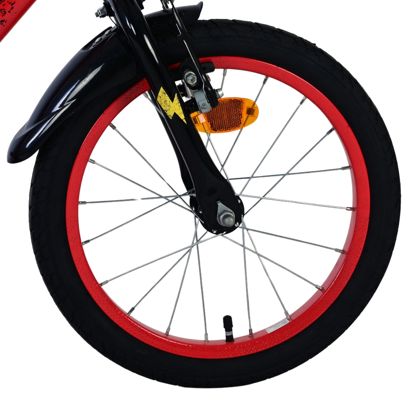 Volare Official Marvel Spider-Man Kids Bike 12" with Stabilisers — Ages 3-4