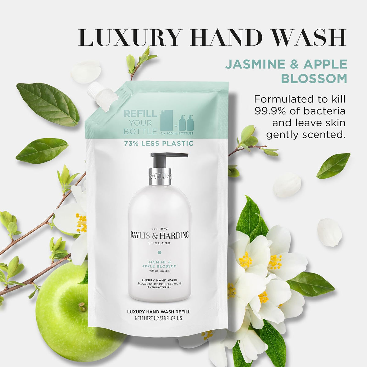 Baylis & Harding Signature Luxury Hand Wash 500ml 3 pack