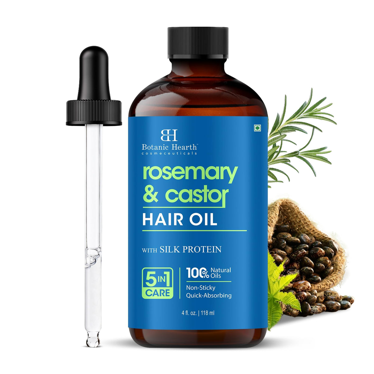 Botanic Hearth Argan & Biotin Hair Oil, 198 ml