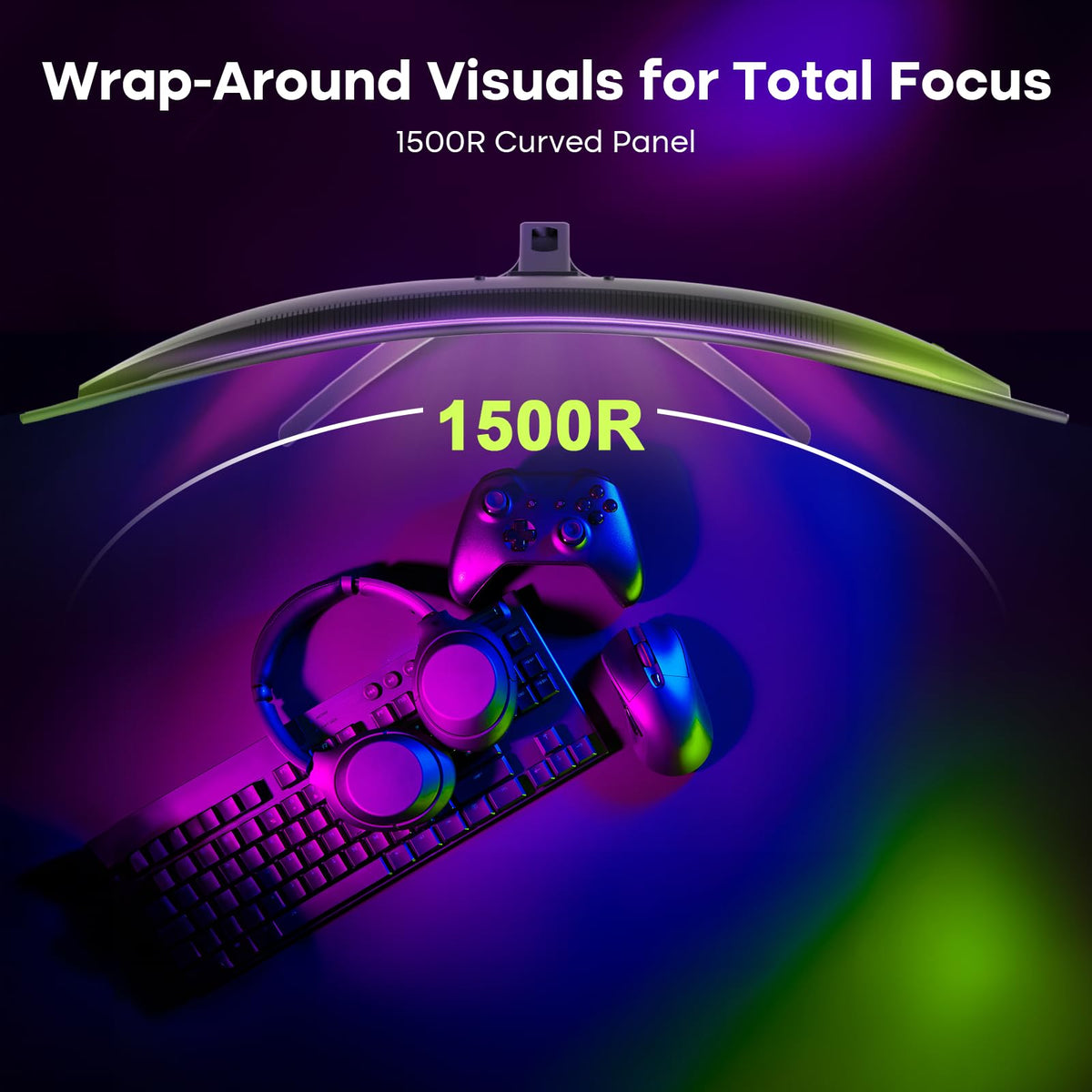 Amzfast 24 Inch 200Hz Gaming Monitor, FHD 1080P Fast IPS, 1ms MPRT, Adaptive Sync, AI-Crosshair, 110% sRGB, HDR, Low Blue Light, HDMI2.0&DP1.4, VESA75x75mm for PC Desktop Laptop PS5 Xbox, G24X1W