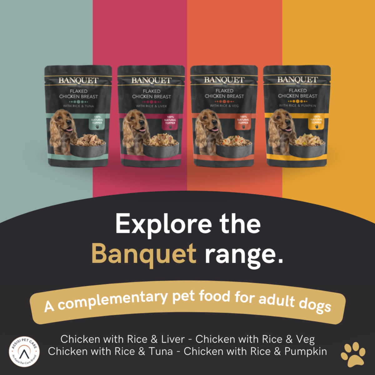 HiLife Banquet Adult Wet Dog Food, Mixed Multipacks Classic Collection & Supreme Selection, Made with 100% Natural Ingredients (36 Pouches x 100g)