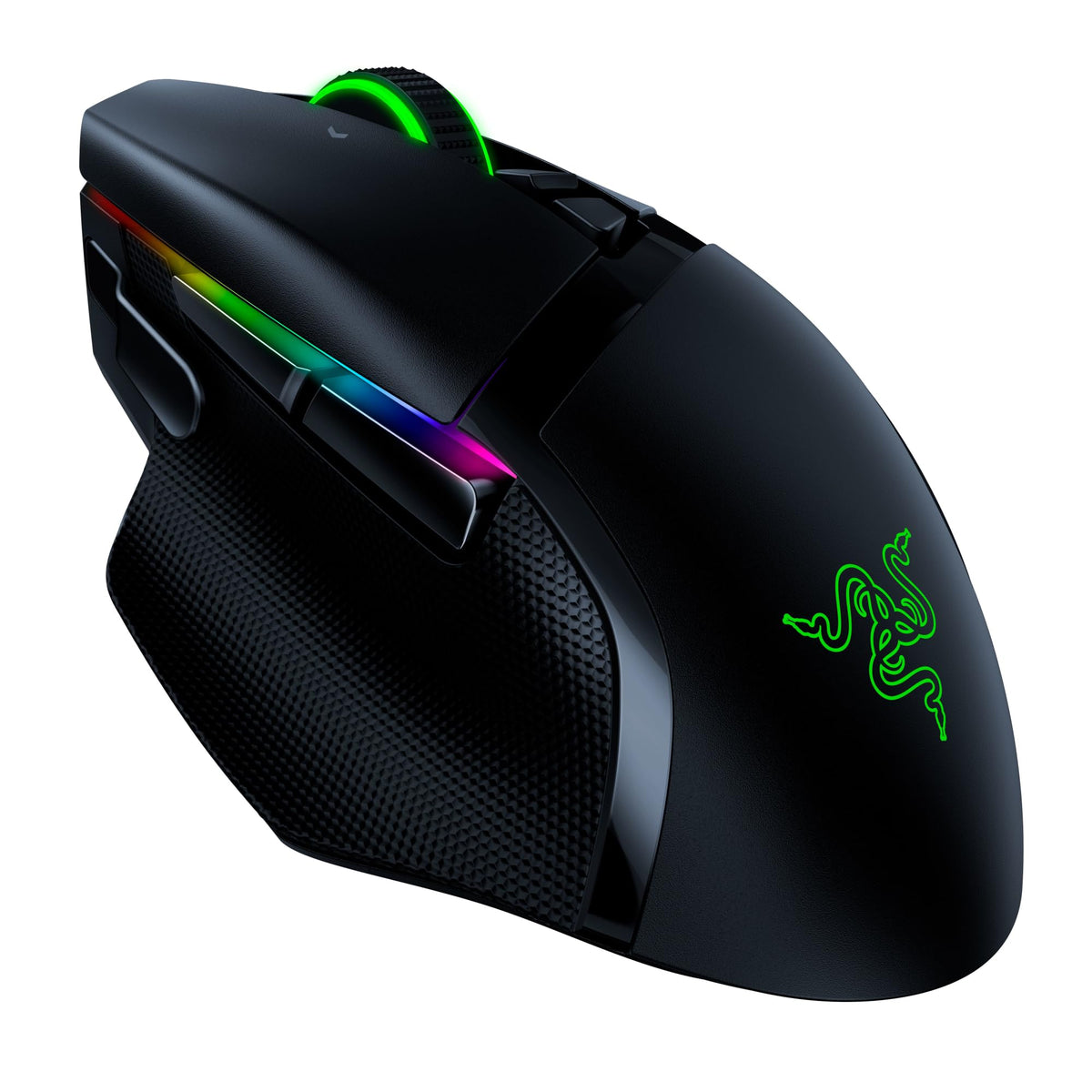 Razer Basilisk V3 - Wired Customisable Gaming Mouse (10+1 Programmable Buttons, HyperScroll Tilt Wheel, 11 Chroma RGB Lighting Zones, Optical Mouse Switches, Focus+ 26K DPI Optical Sensor) Black