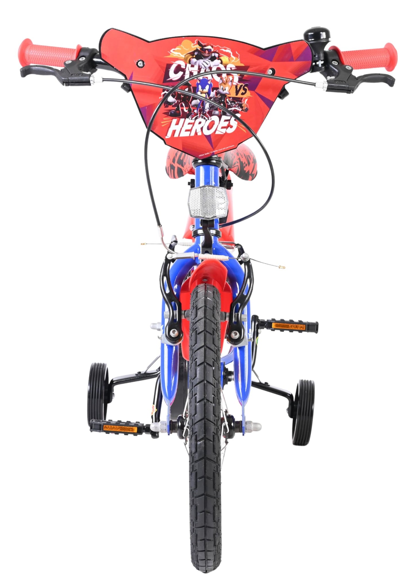 Volare Official Marvel Spider-Man Kids Bike 12" with Stabilisers — Ages 3-4