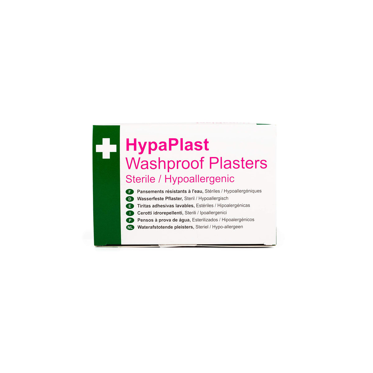 Safety First Aid Group HypaPlast Pink Washproof Plasters, 7.2 x 2.5 cm (Pack of 100)