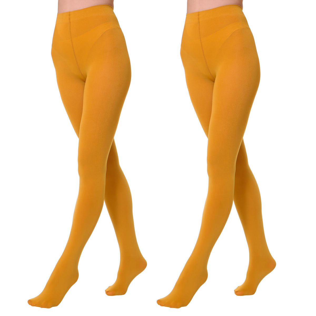 EVERSWE 2 Pairs Pack Women's Opaque Tights