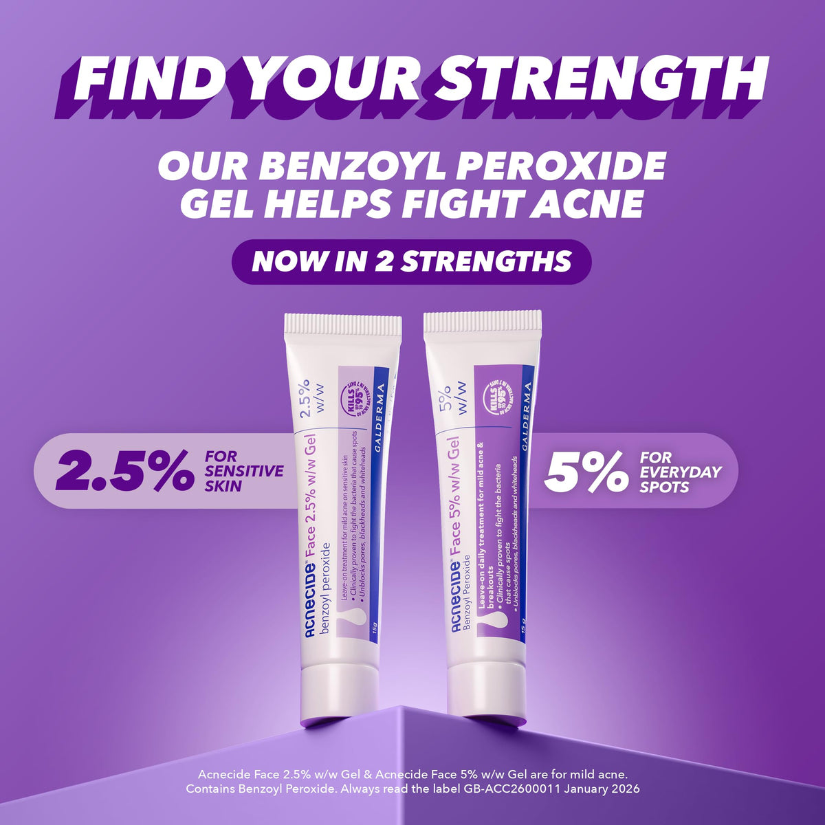 Acnecide Face Gel 5% Benzoyl Peroxide 15g