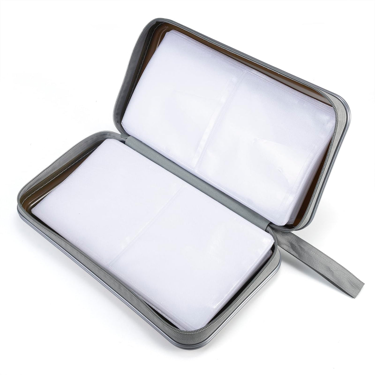 LIOVODE DVD Case, 96 Capacity CD Case Holder Organizer Disc Wallet for Car