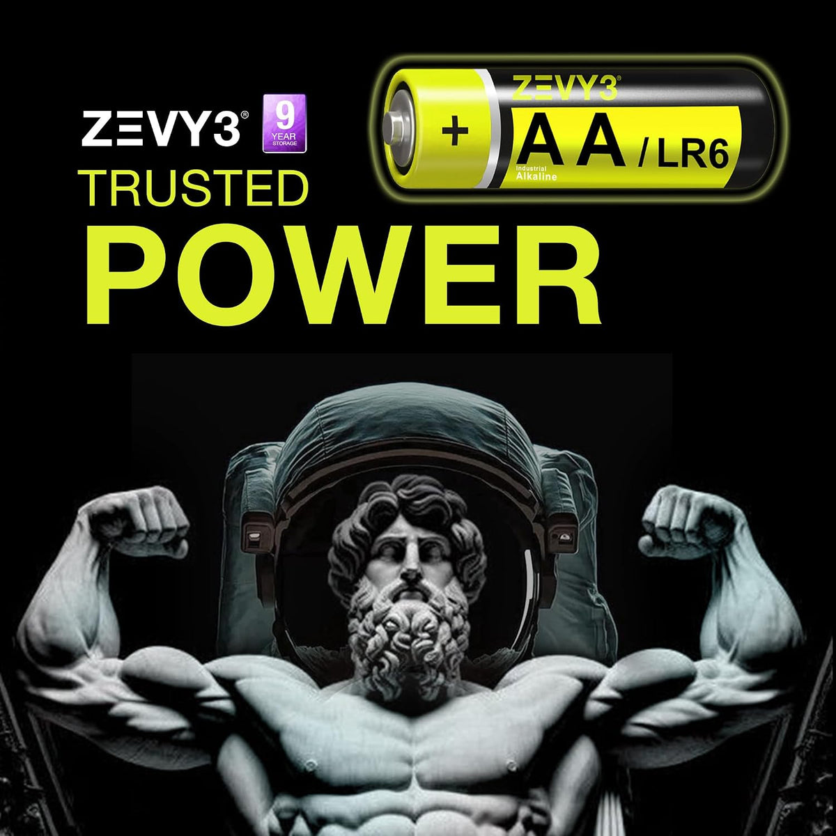 AA Batteries 12 Pack, Long-Lasting Alkaline Batteries, Leak-Proof, High Power Ideal for Remote Controls, Toys, Clocks & Household Devices