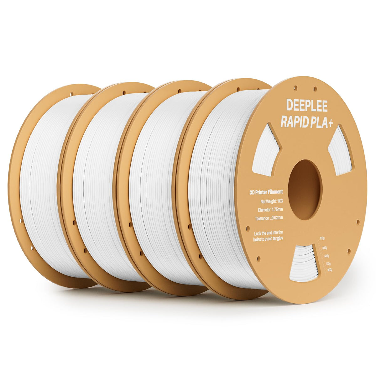 DEEPLEE Rapid PLA Plus Filament 1.75mm Orange 1kg
