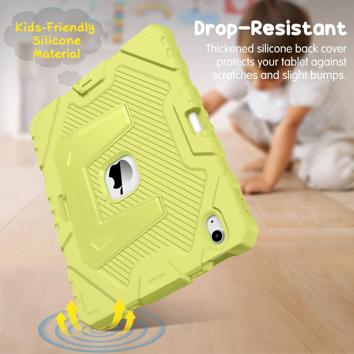 FINTIE Kid-Friendly Case for iPad (A16) 11th Gen 11 Inch, iPad 10th Gen