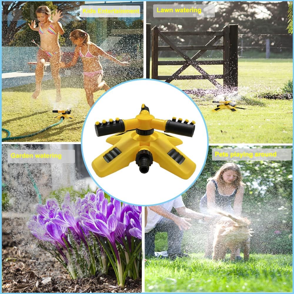 Garden Water Sprinkler Toy for Kids 3-7 Years Old - Outdoor Lawn and Vegetable Yard Sprinkler for Toddlers