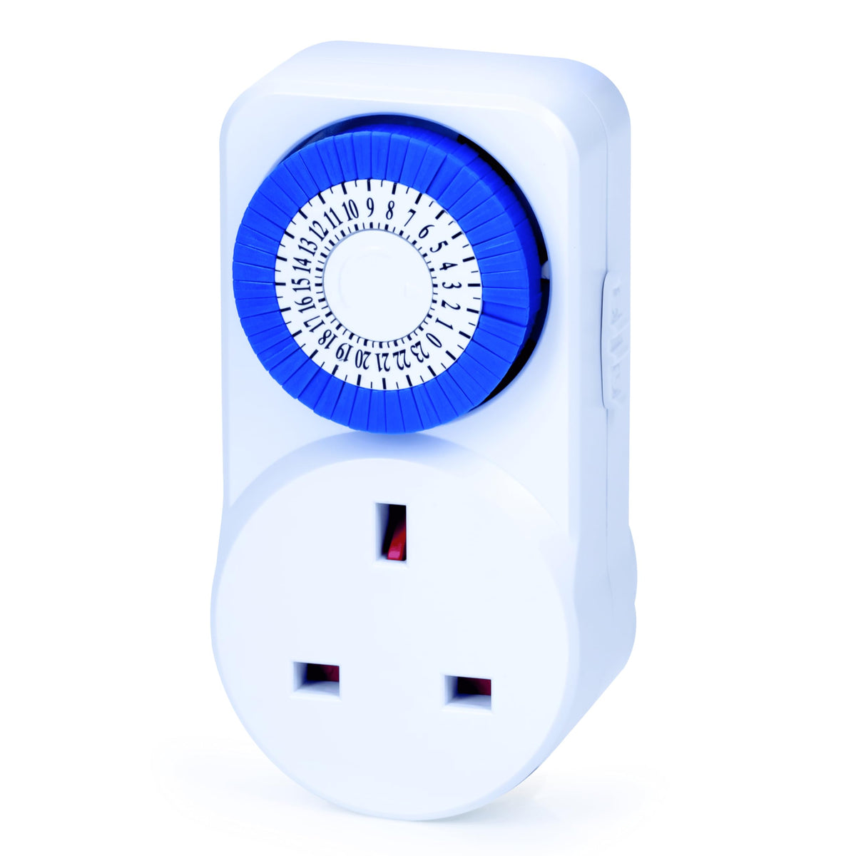 Status IONOS 24 Hour Plug-in Timer Switch, Mechanical Option B, White