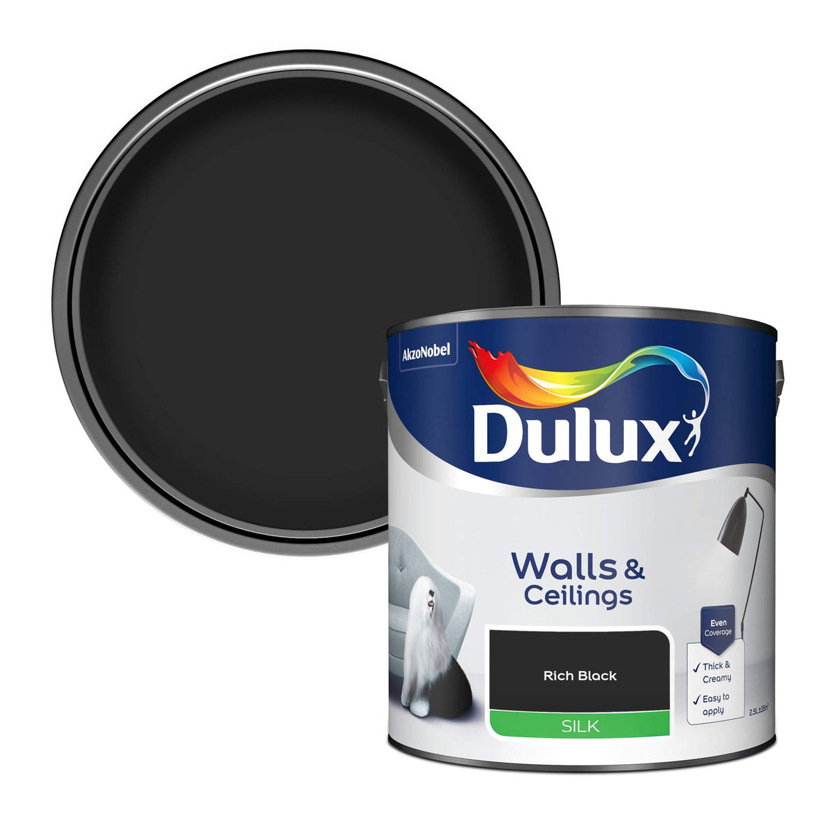 Dulux Tester Paint, White Mist, 30 ml (Pack of 1)