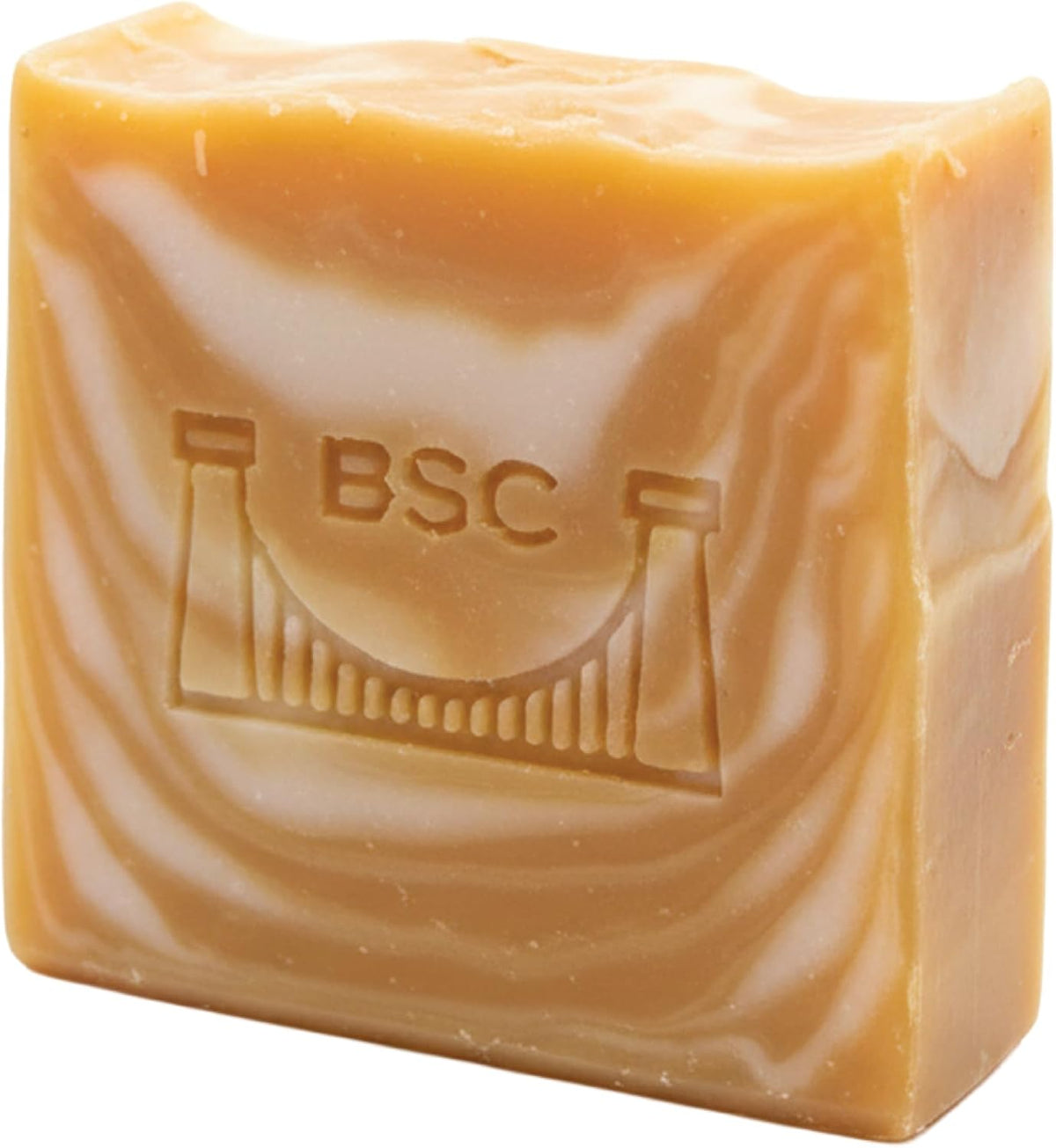 Handmade Coconut and Shea Butter Artisan Soap, Orange