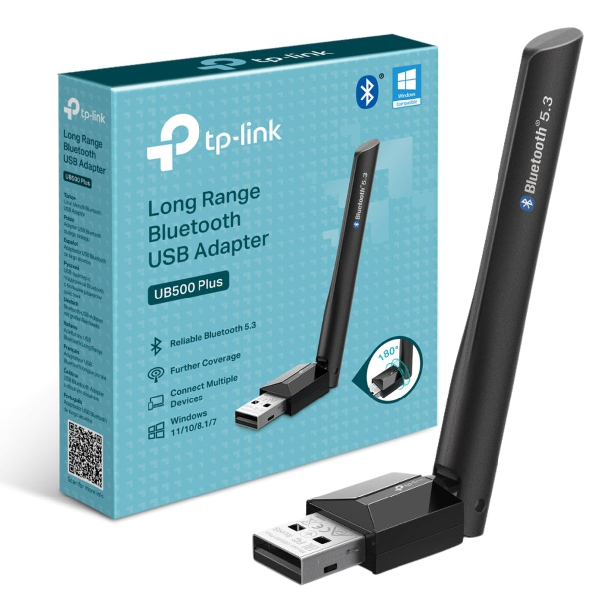 TP-Link UB5A Bluetooth 5.4 USB Adapter for PC, Nano Bluetooth Dongle