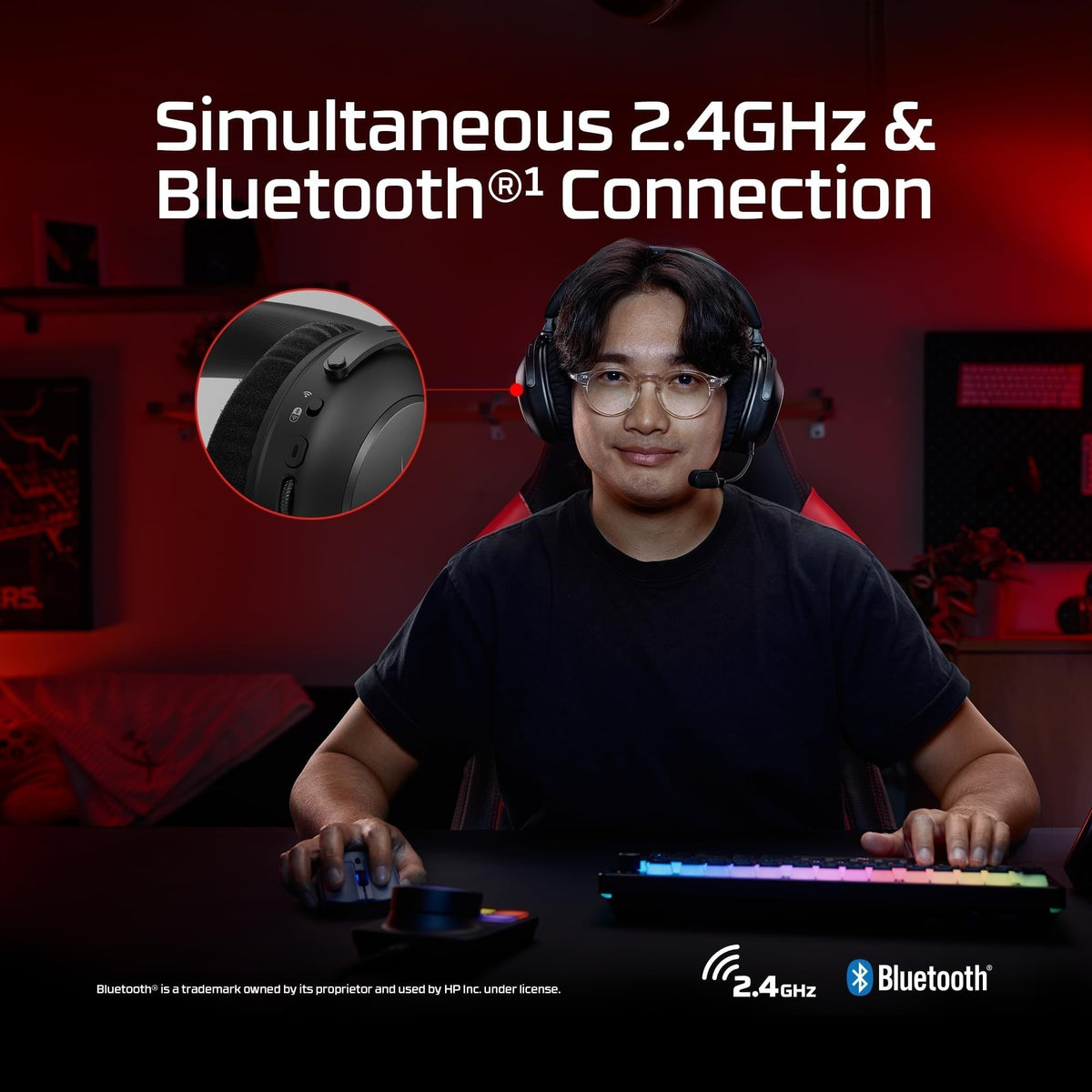 HyperX Cloud Alpha – Gaming Headset with In-line volume control