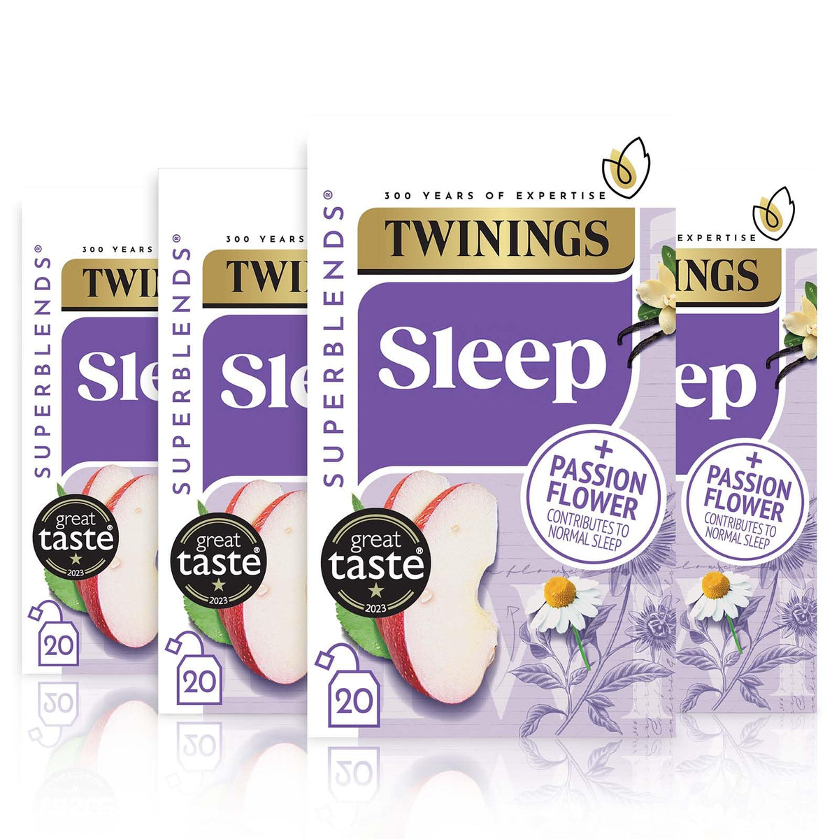 Twinings Superblends Wind Down Tea Collection Pack, 20 Tea Bags