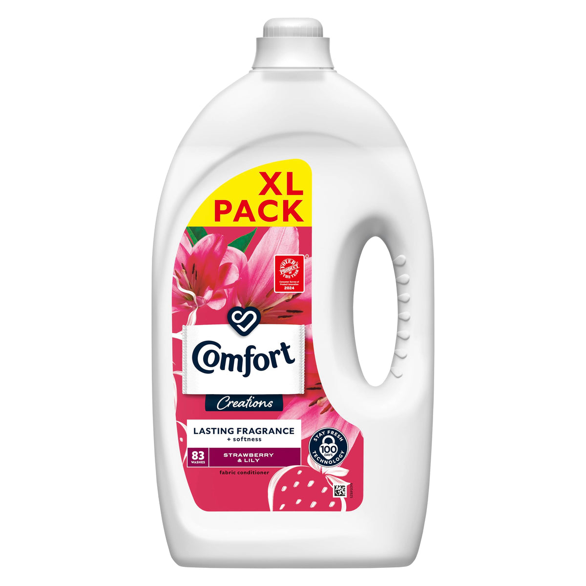 Comfort Perfume Creations Passion Bloom Fabric Conditioner Motion-Activated Fragrance Technology 100 Days of Freshness 30 washes (900 ml)