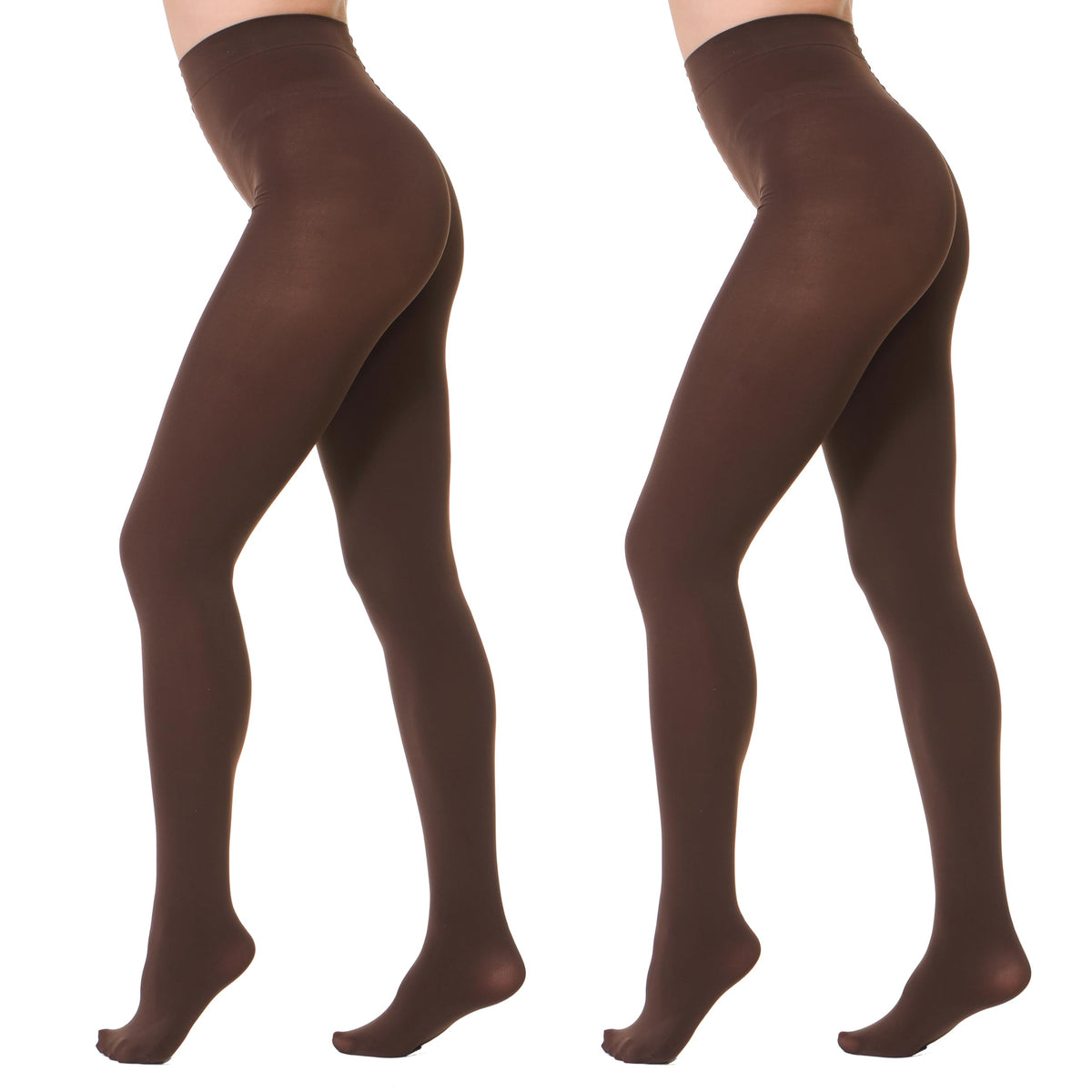 EVERSWE 2 Pairs Pack Women's Opaque Tights