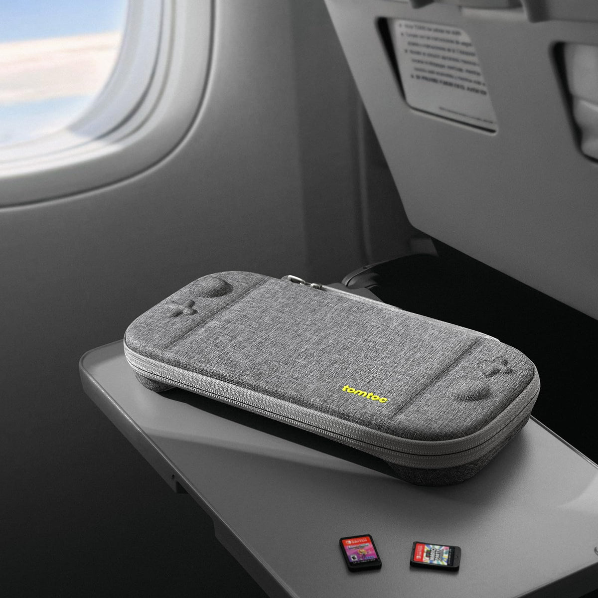 tomtoc Slim Carring Case for Nintendo Switch 2, Military Grade Protection