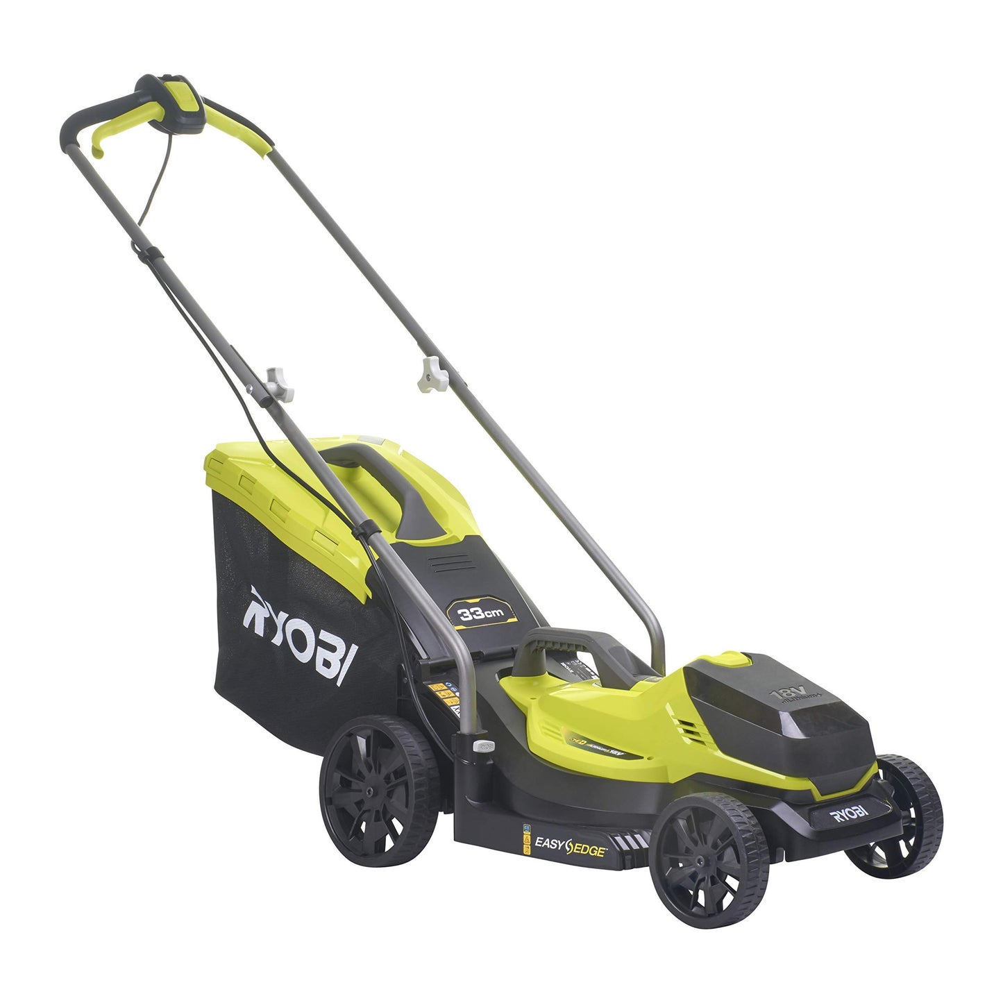 18V ONE+ Cordless Lawnmower and Grass Trimmer Twin Kit (1 x 4.0Ah)