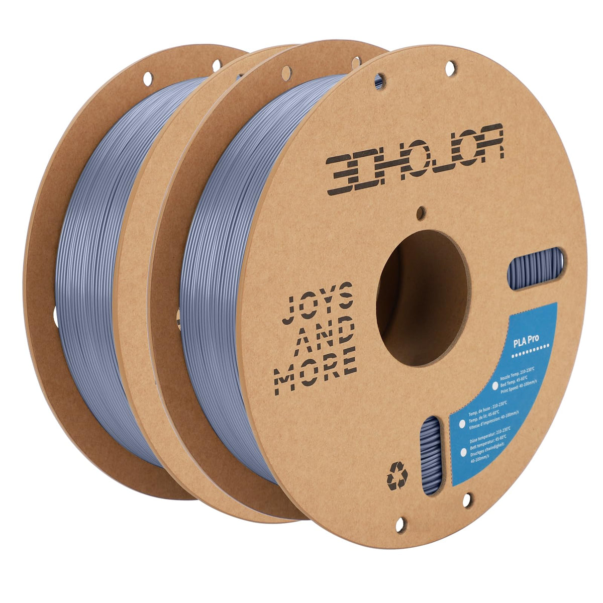 3DHoJor PLA+ PLA Plus Filament 1.75mm 1kg(2.2lbs) for 3D Printers,Yellow