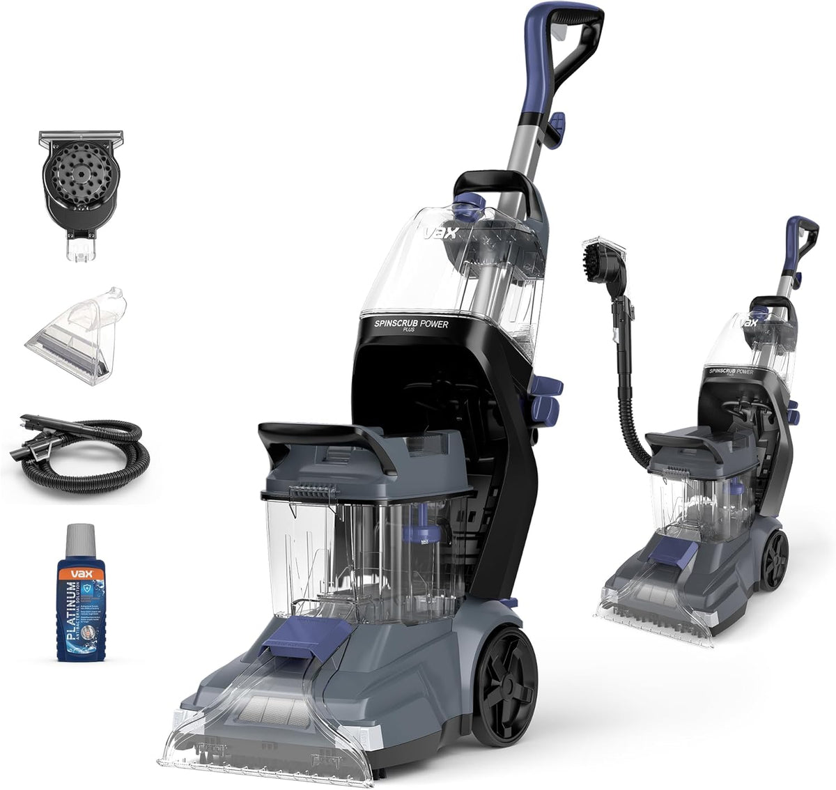 Vax SpinScrub Power Plus Upright Upholstery & Carpet Cleaner CDCW-SSXA