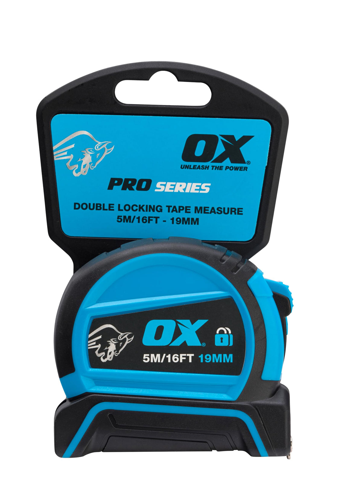 OX Pro Dual Auto Lock Tape Measure Twinpack - 8m, Magnetic End Hook