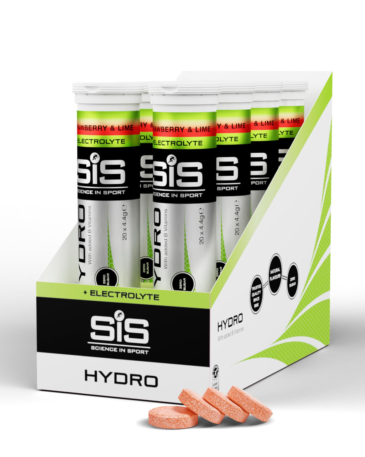Science in Sport Hydro Electrolyte Tablets, Berry, 20 Tablets
